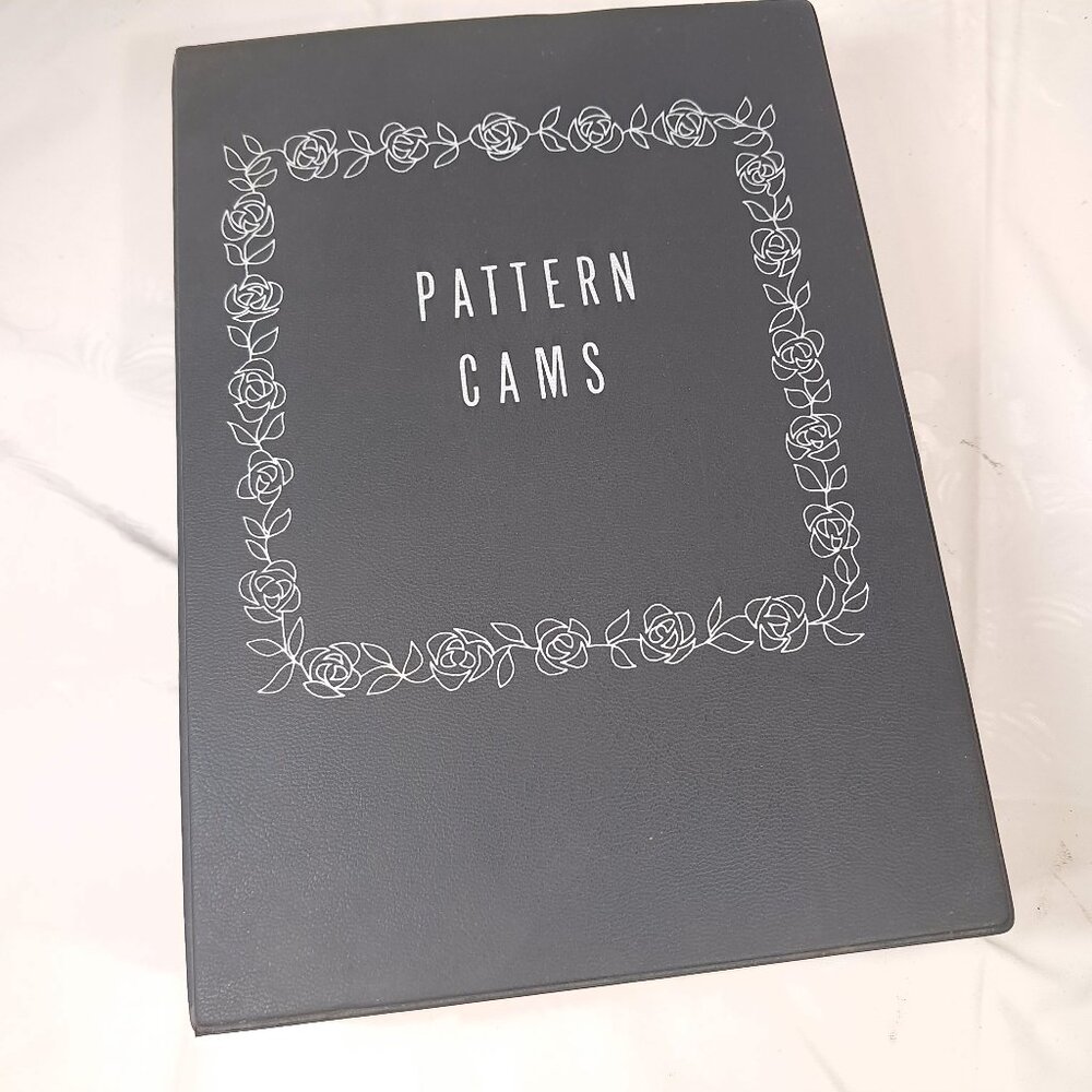 Vintage Sears Kenmore Pattern Cams‎ Set of 30 w/ case sewing embroidery machine